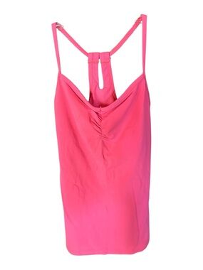 Lucy Hot Pink Racerback Tank Top